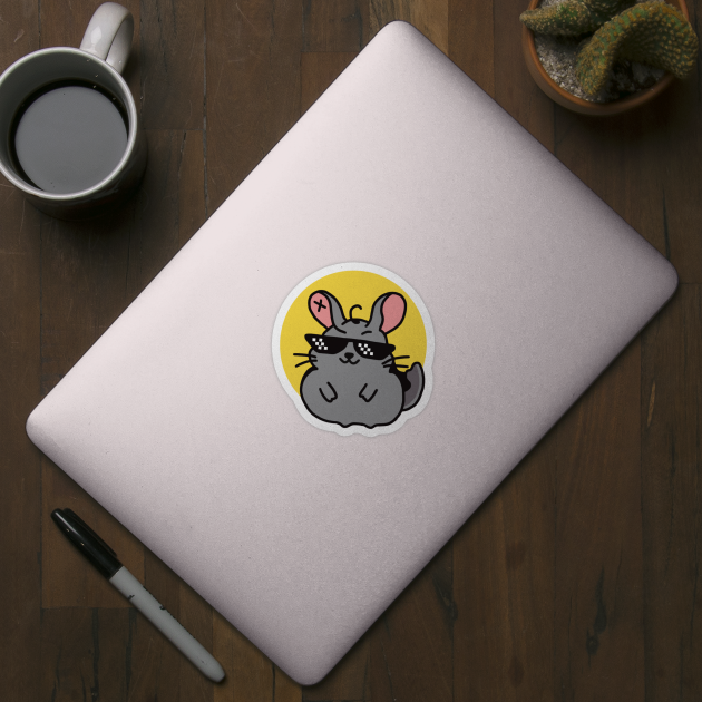 Chinzhilla My School President Mascot Logo (Small Version) by Orimei